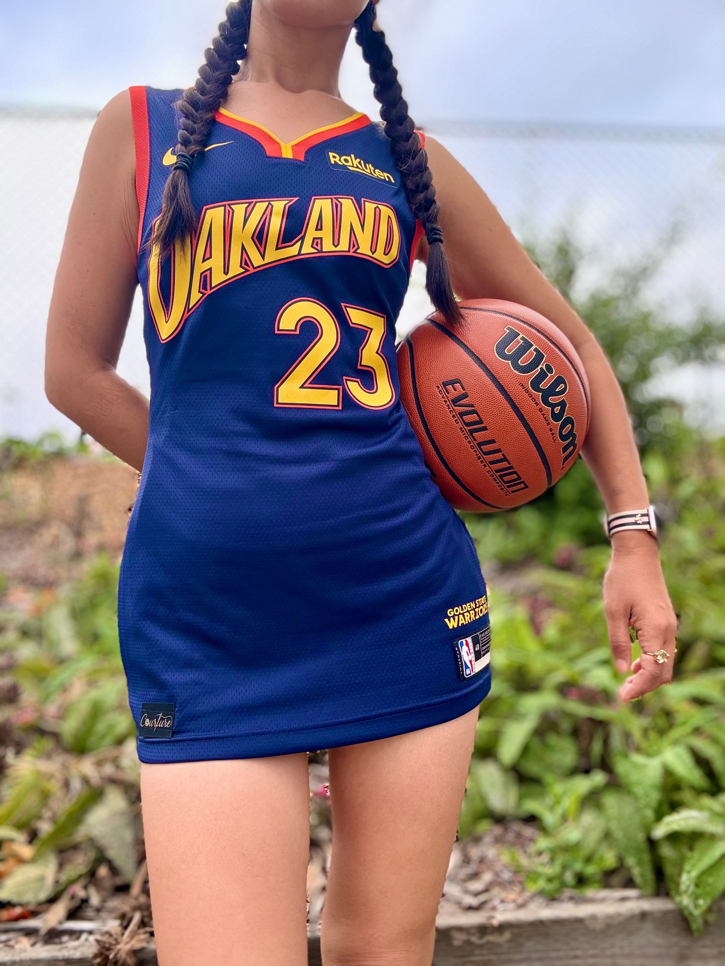 Warriors Jersey Reconstructed - The Press Fitted Dress
