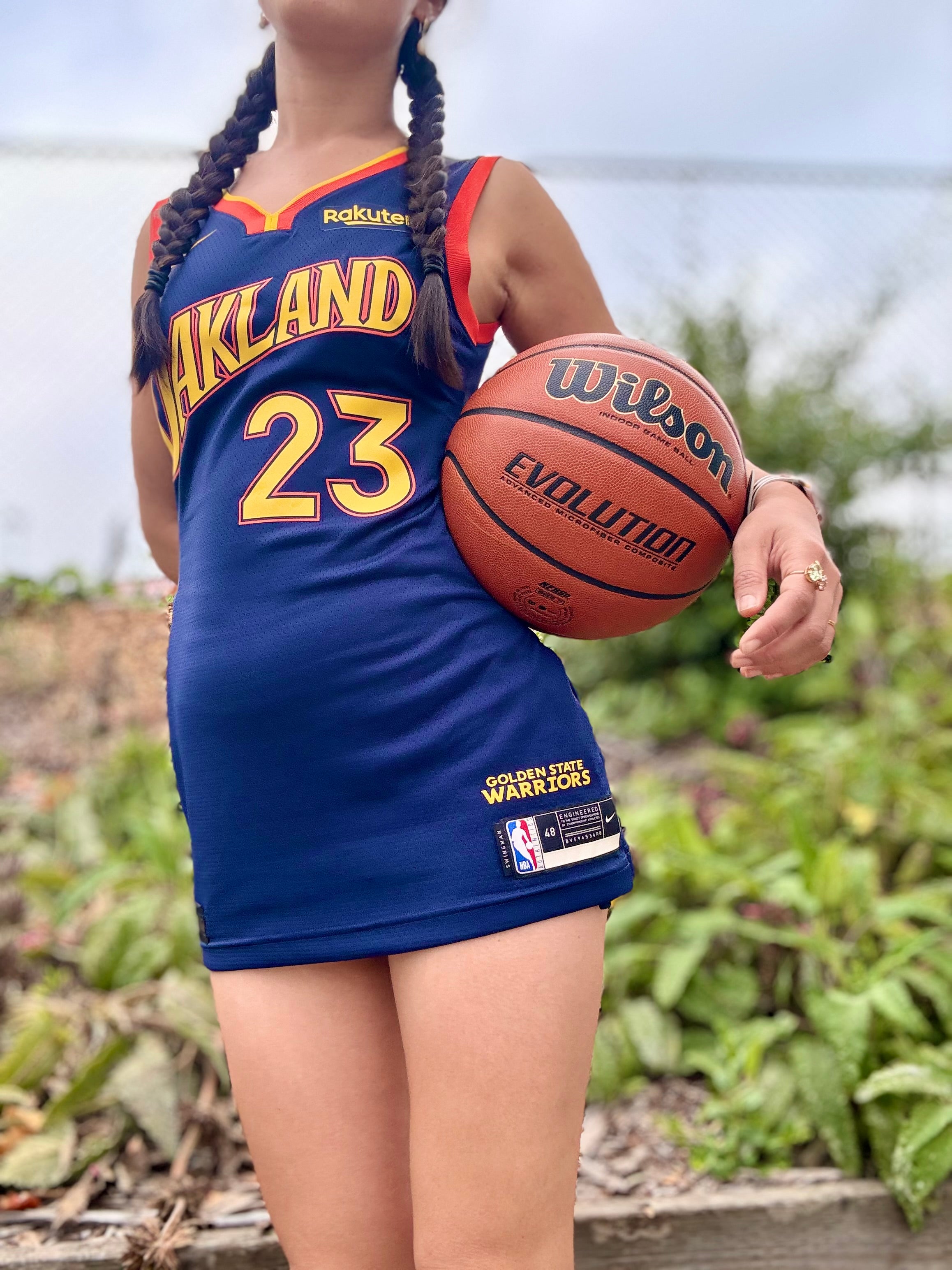 Warriors Jersey Reconstructed - The Press Fitted Dress
