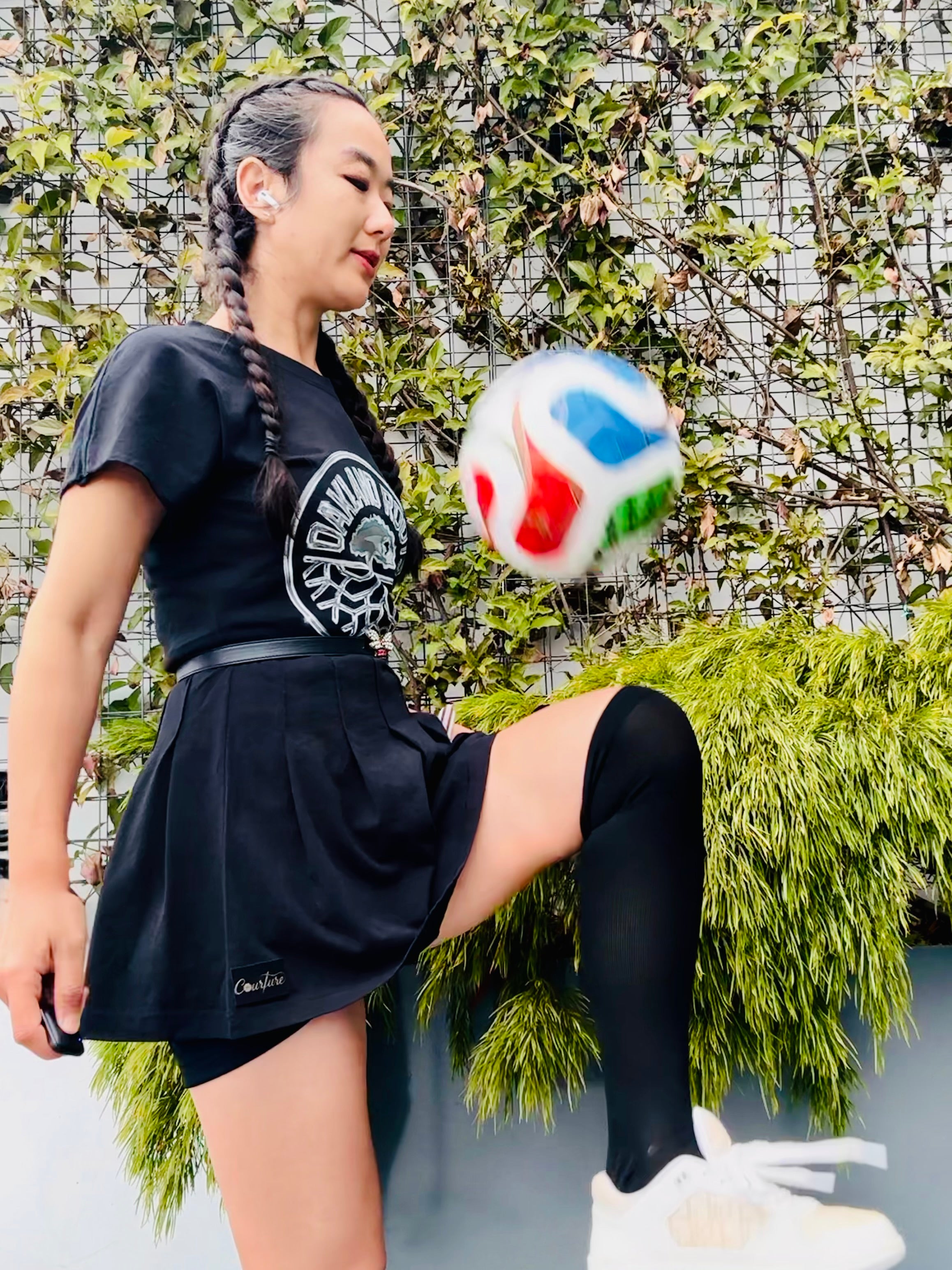 Oakland Roots Reconstructed - The Volley Pleated Dress