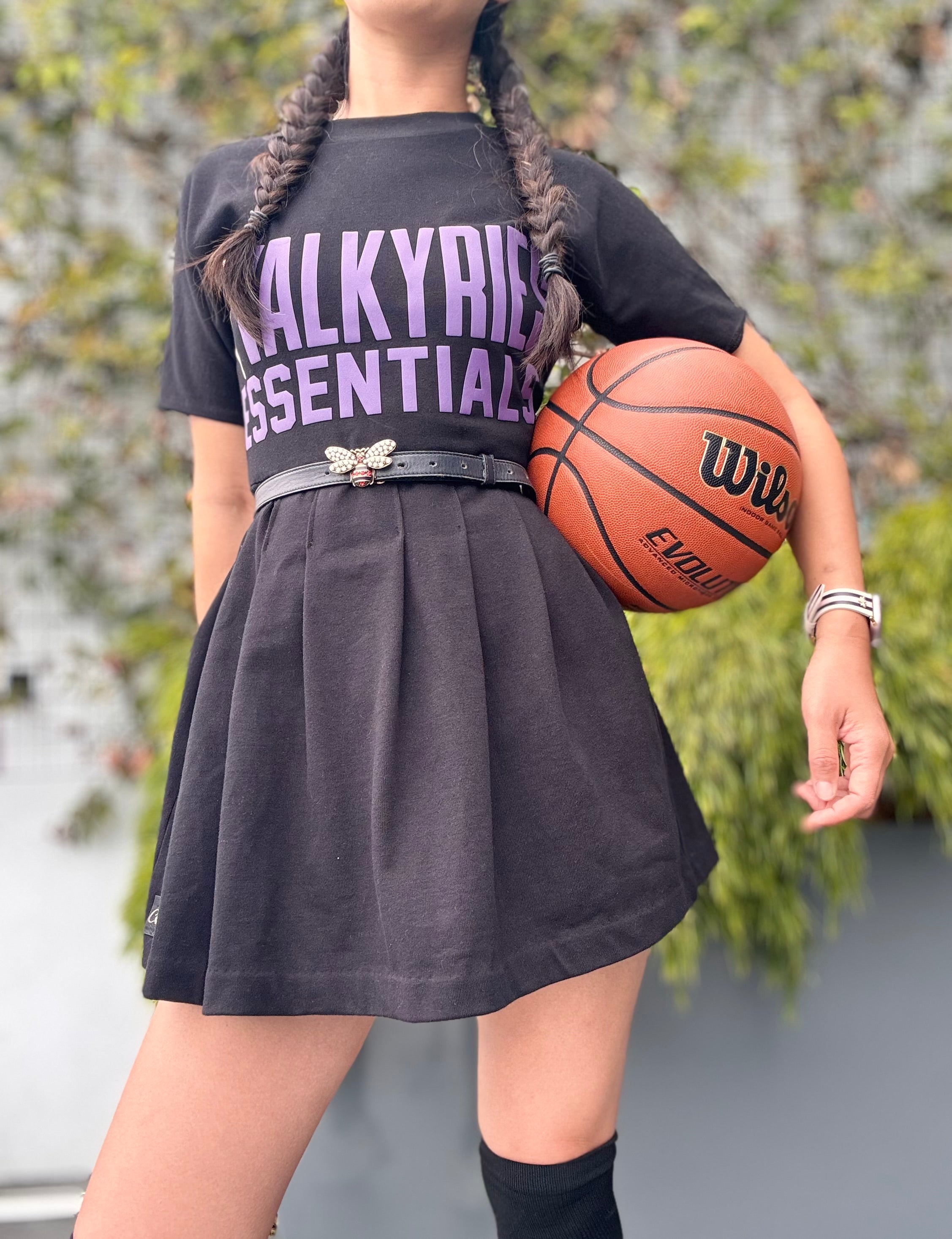 .Valkyries x Essentials Reconstructed - The Volley Pleated Dress