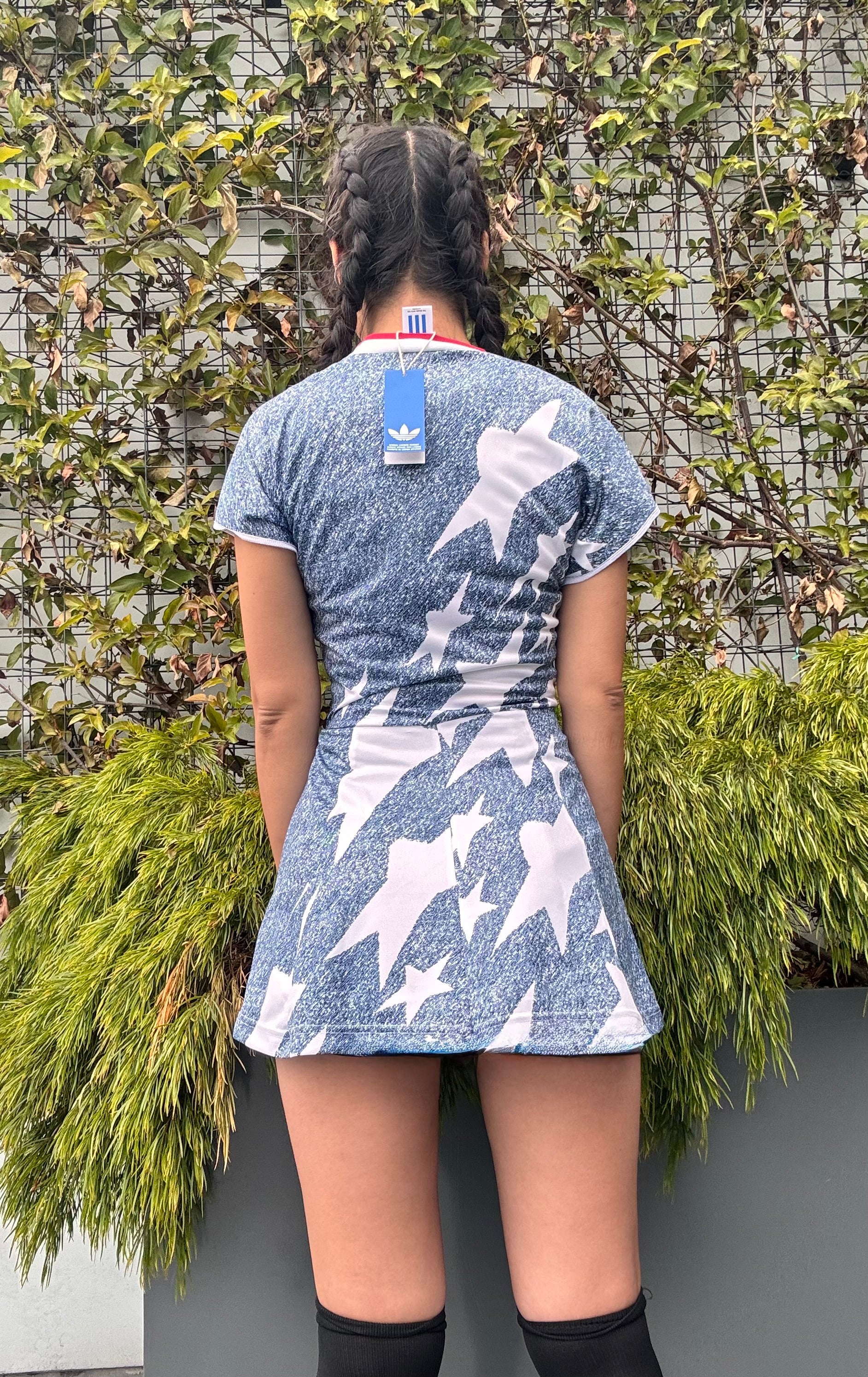 .World Cup USA Jersey Reconstructed - The Baseline Dress