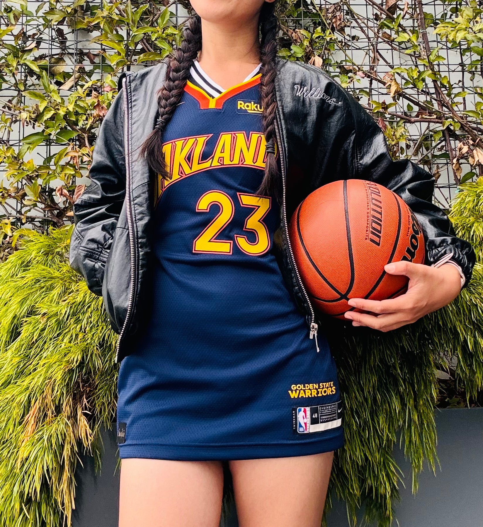 Warriors Jersey Reconstructed - The Press Fitted Dress